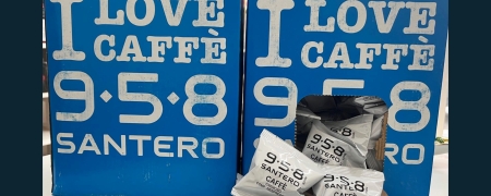100 capsule Santero I Love Caff compatibili con Nespresso
